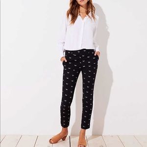 Loft Slim Dachshund Pencil Pants in Marisa Fit